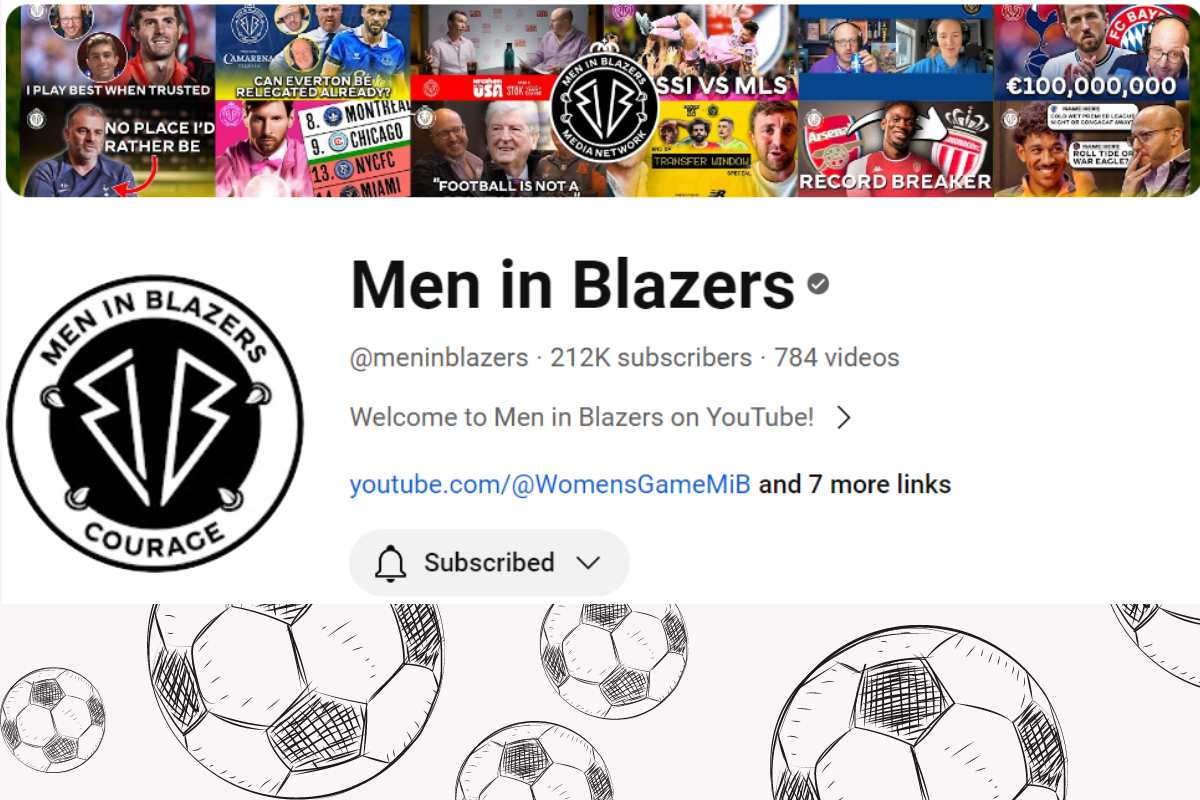 The Men in Blazers YouTube Channel