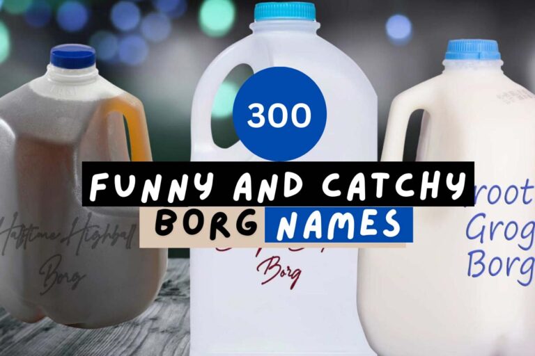 300 Funny and catchy Borg names with meaning