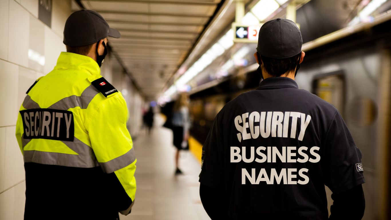 200 Best Security Business Name Ideas