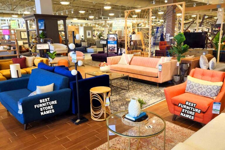 380 Best Furniture Store Name Ideas to Elevate Your Interior