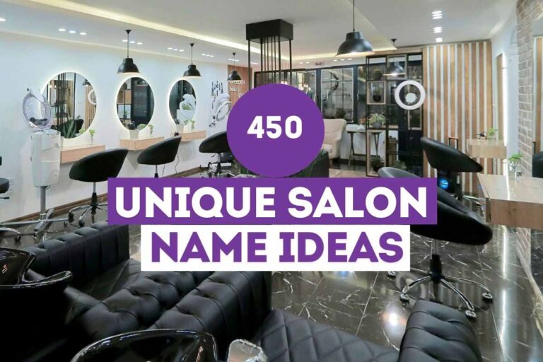 450 Unique Salon Name Ideas with Catchy Slogan