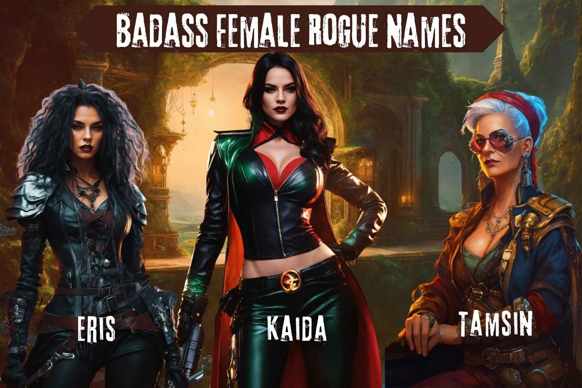200 Badass Female Rogue Names With Meaning