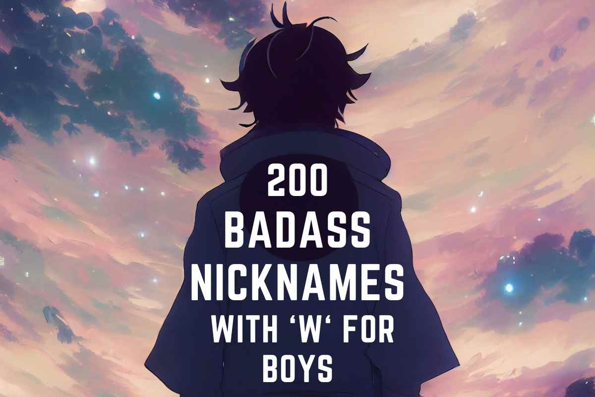 Badass Nicknames Starting with W for Boys