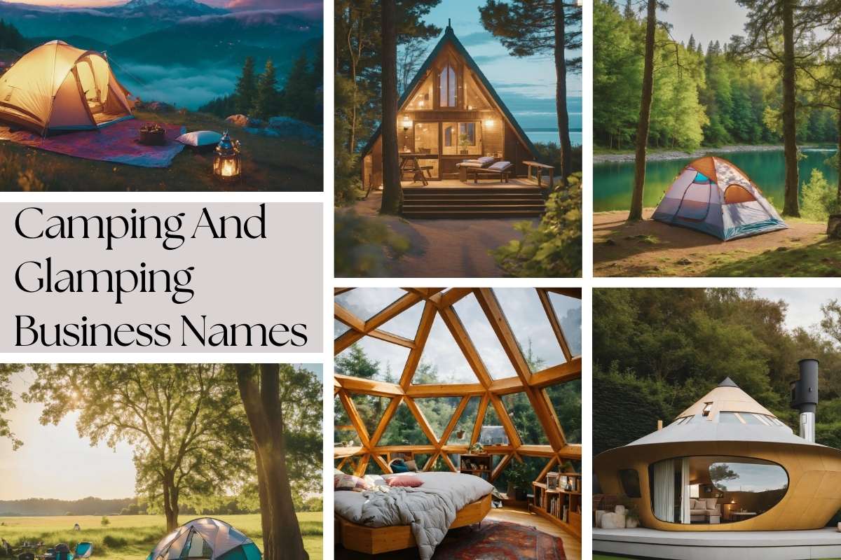 Creative Camping And Glamping Business Name Ideas