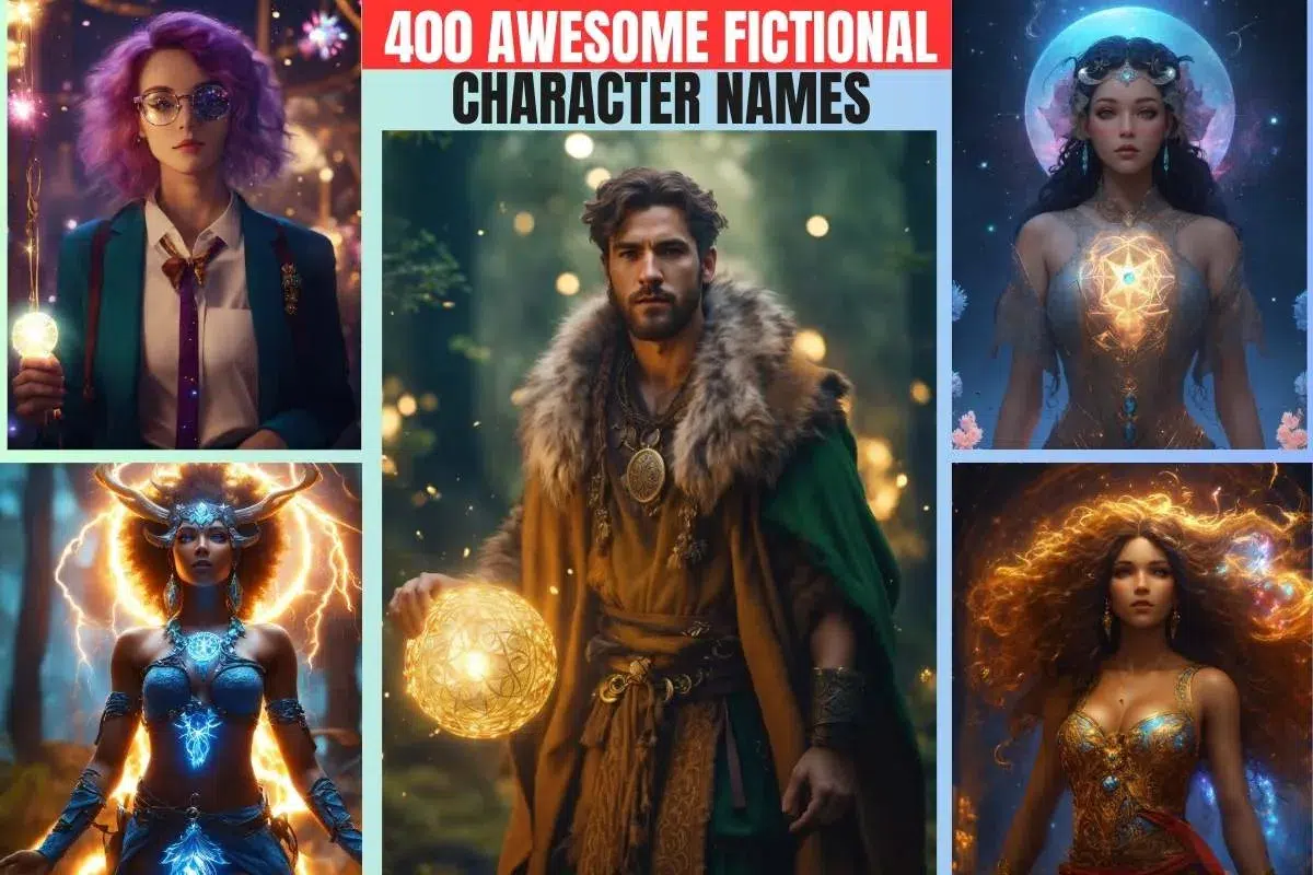 400 Awesome Fictional Character Names For Your Masterpiece