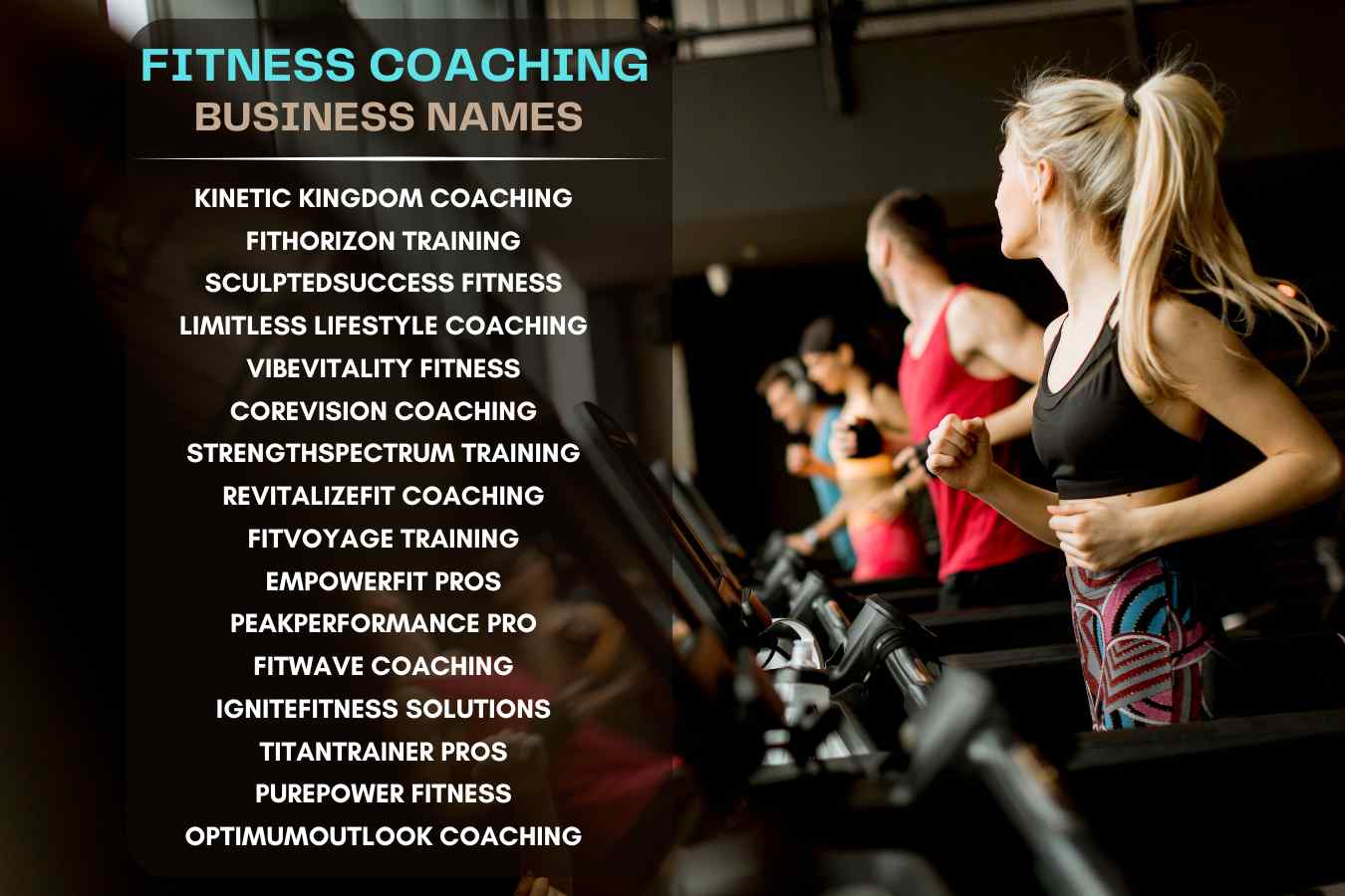 200 Creative Fitness Coaching Business Names