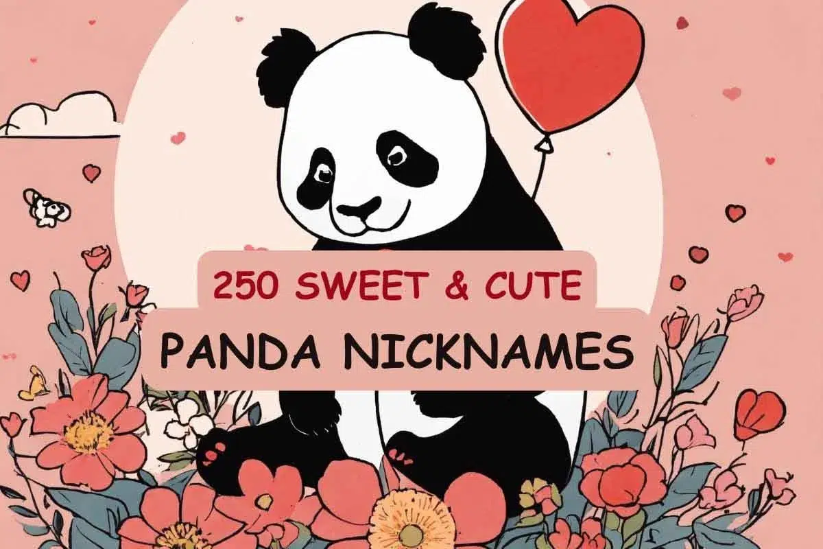 250 Sweet and Cute Panda Nicknames with Meaning