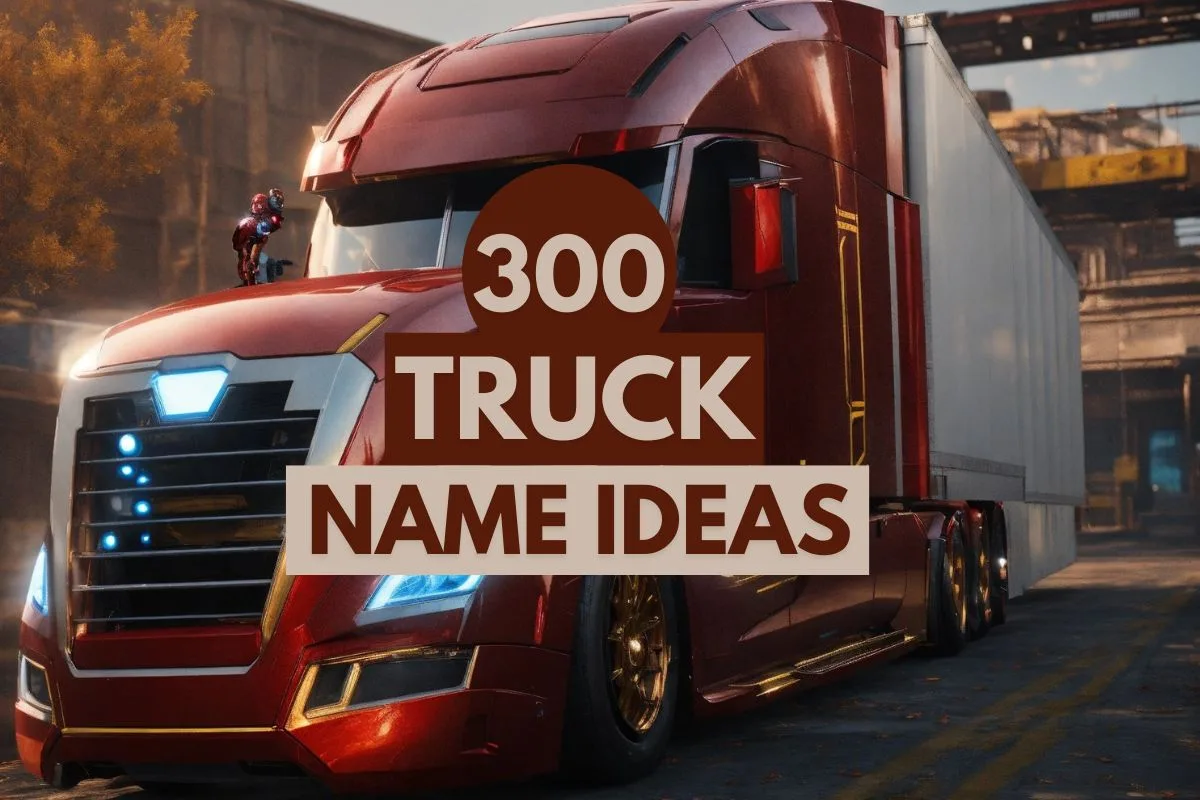 Powerful Truck Name Ideas with Meaning