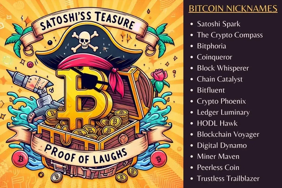 Bitcoin nicknames.